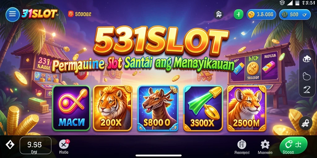 Tampilan menarik dari permainan slot 531SLOT yang menyenangkan.
