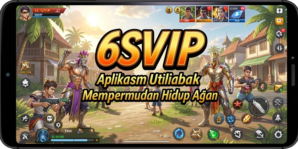 Tampilan antarmuka 6SVIP yang intuitif dan efisien.