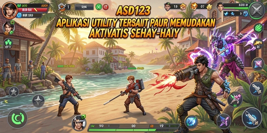 Tampilan antarmuka sederhana dan intuitif dari ASD123 memungkinkan pengguna untuk navigasi dengan mudah.
