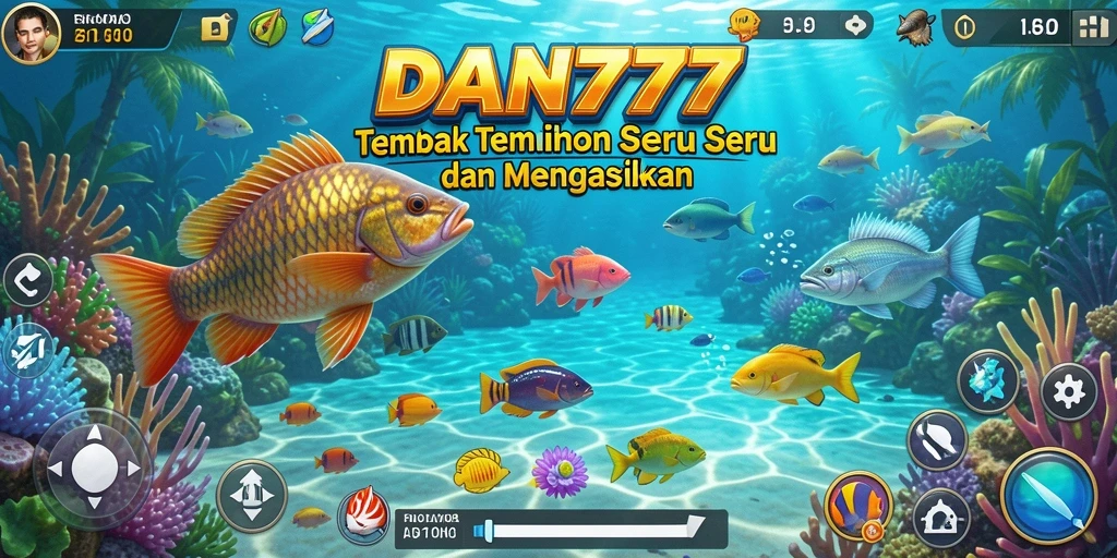 Gameplay seru menembak ikan di DAN777.