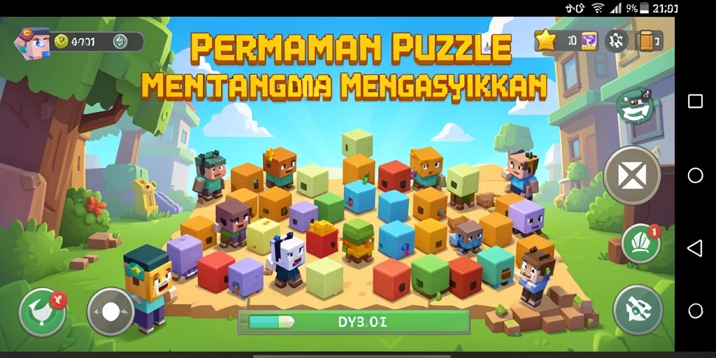 Gameplay DY01 dengan tantangan puzzle yang menarik dan mengasyikkan.