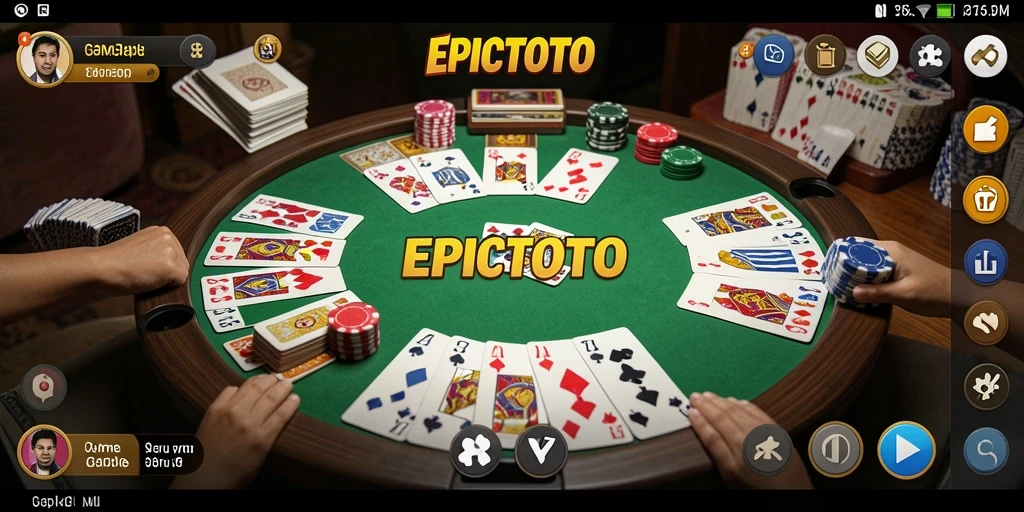 Tampilan gameplay EPICTOTO yang menarik dan seru.