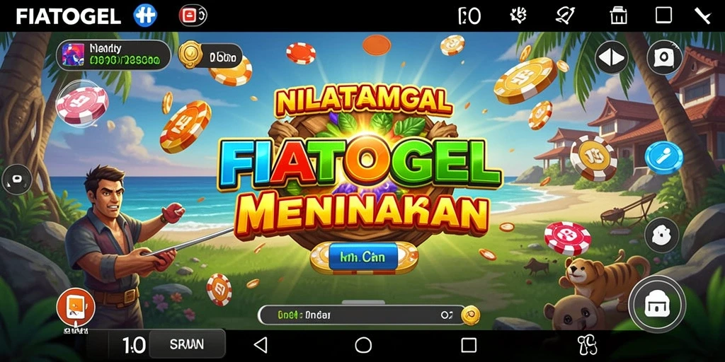 Tampilan menarik dari gameplay FIATOGEL yang penuh warna dan menyenangkan.