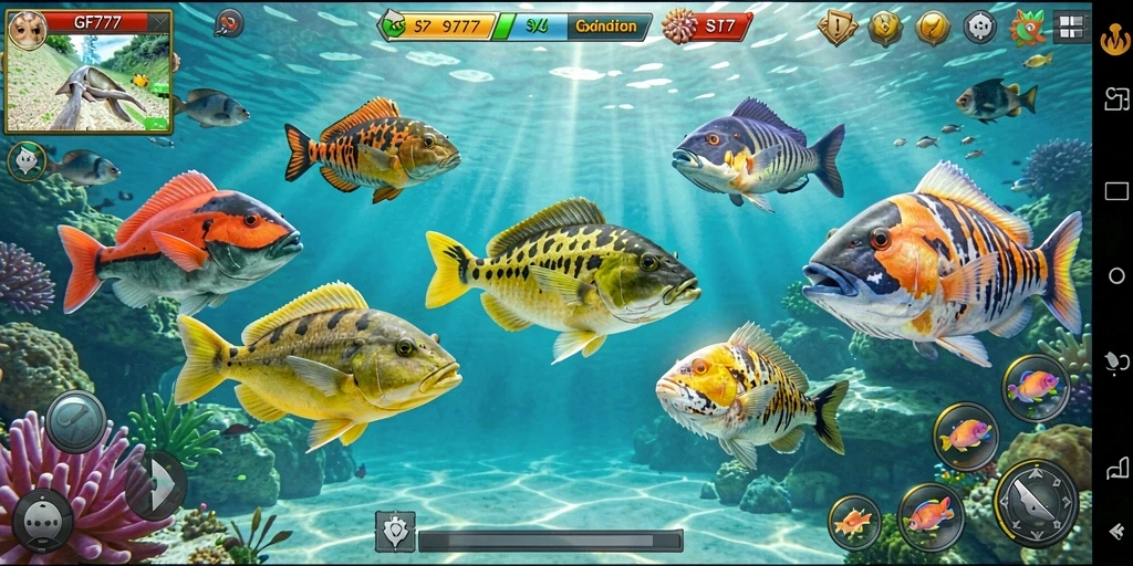 Gameplay seru Tembak Ikan dengan grafik menarik.