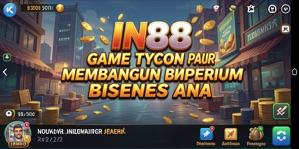 Tampilan gameplay seru dan dinamis dari IN88, game Tycoon terbaik.