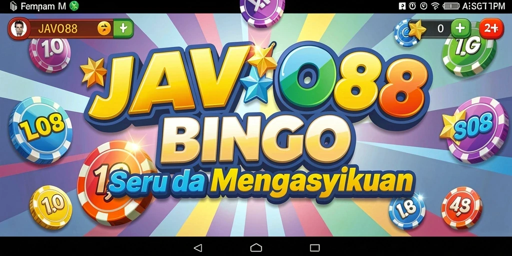 Tangkapan layar utama dari permainan Bingo JAVO88 yang menampilkan gameplay yang menarik.