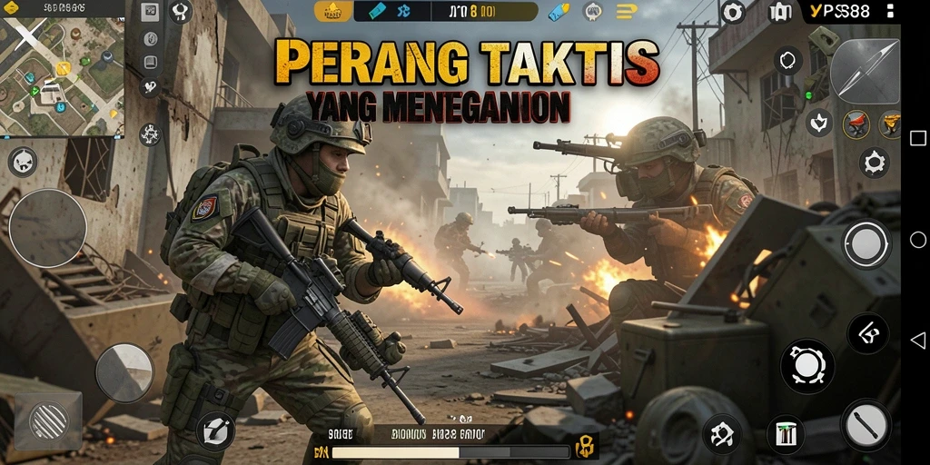 Tampilan gameplay JPS88 yang mendebarkan dan mendetail.