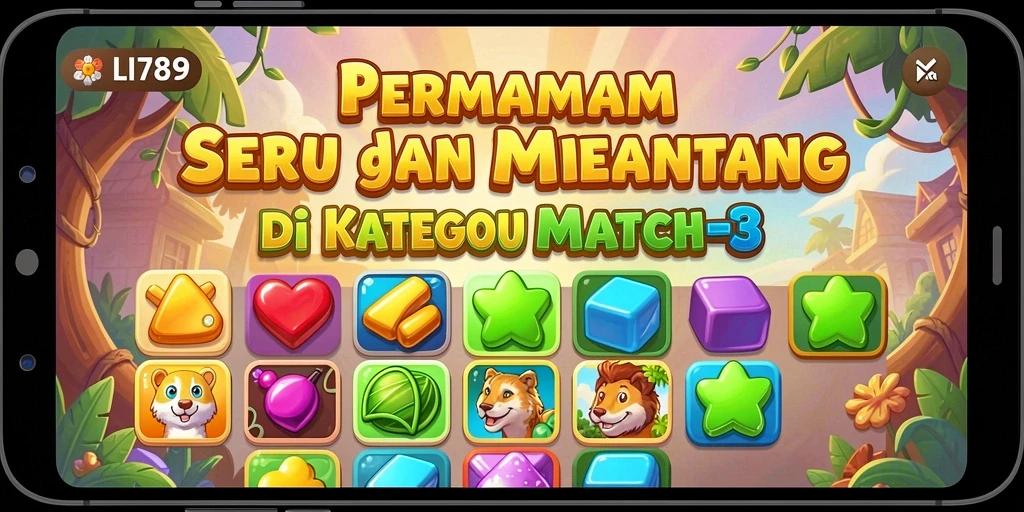 Tampilan menarik dari gameplay LI789 yang memikat.