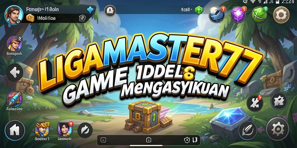 Tampilan screenshot gameplay LIGAMASTER77 yang menarik dan interaktif.
