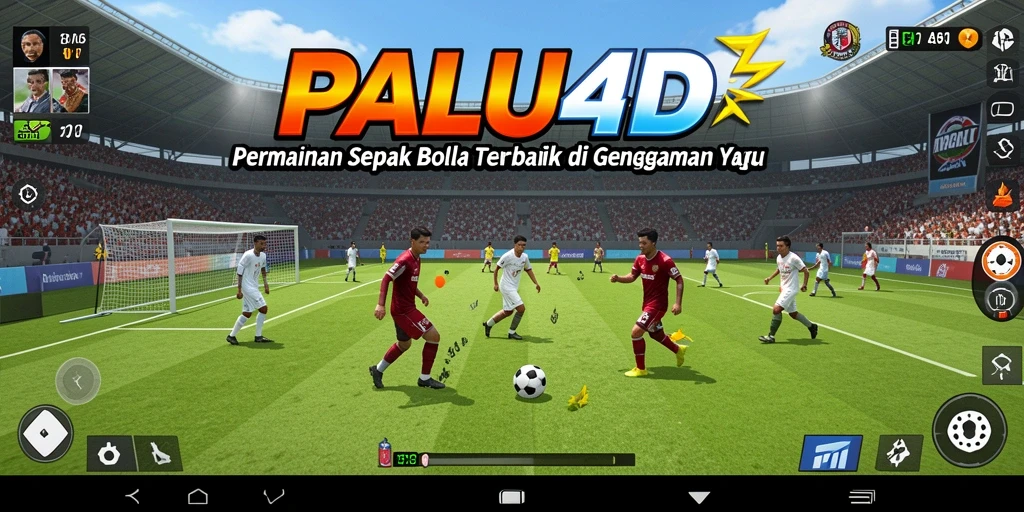 Tampilan menarik dari gameplay PALU4D yang penuh aksi sepak bola.