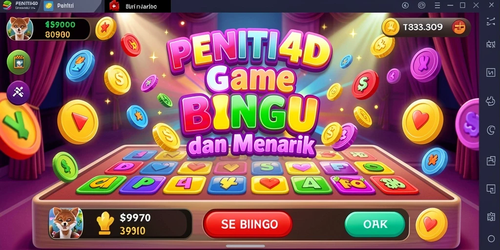 Tampilan gameplay seru dari PENITI4D yang memikat pemain.