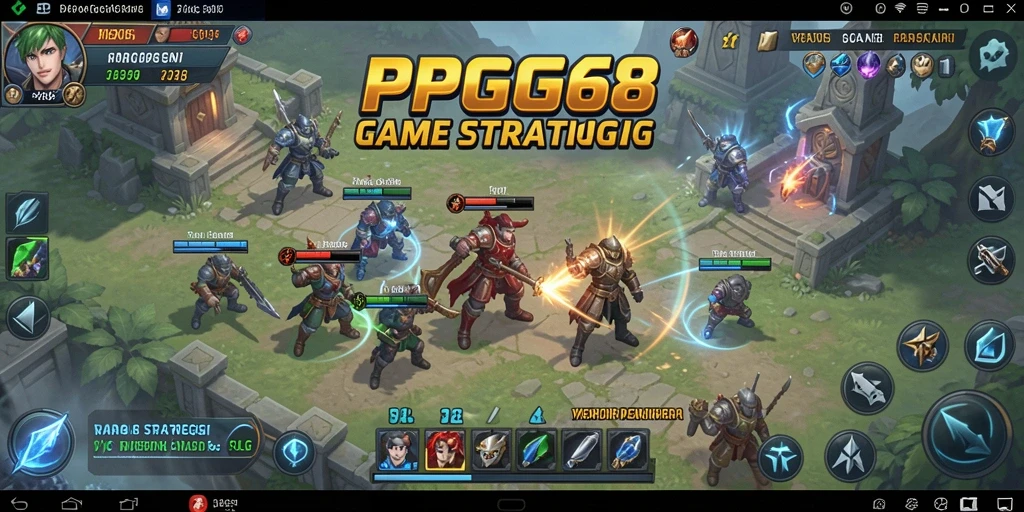 Tampilan gameplay PGG68 yang menarik dan penuh strategi.