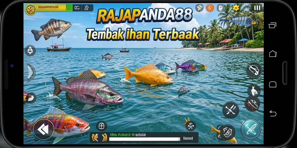 Gameplay seru dengan beragam ikan untuk ditangkap.