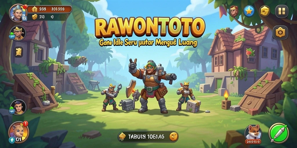 Tampilan gameplay RAWONTOTO yang menarik dan interaktif.