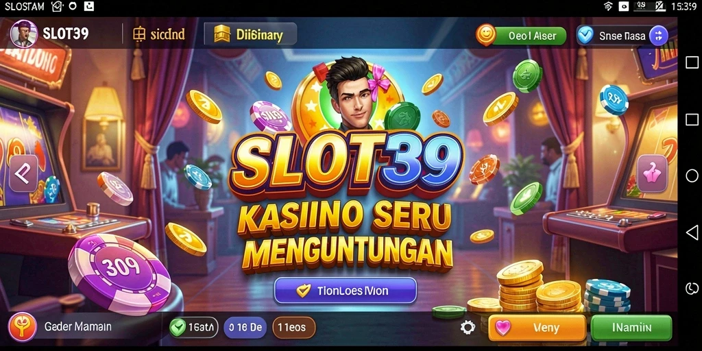 Tampilan nyata dari gameplay SLOT39 yang menarik.