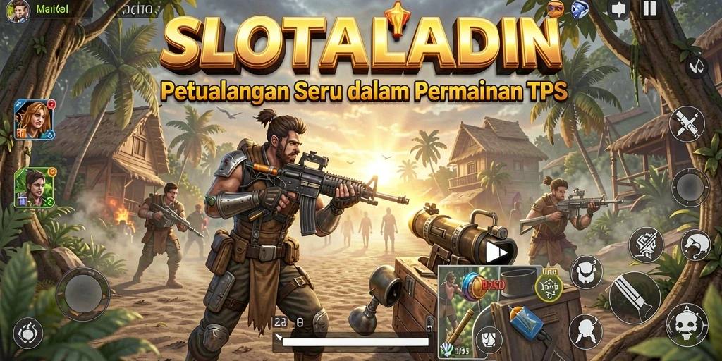 Tangkapan layar menampilkan aksi mendebarkan dalam gameplay TPS yang seru.