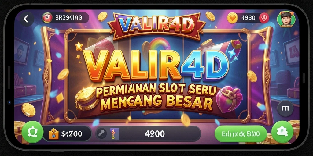 Tampilan gameplay Slot yang mendebarkan di VALIR4D.